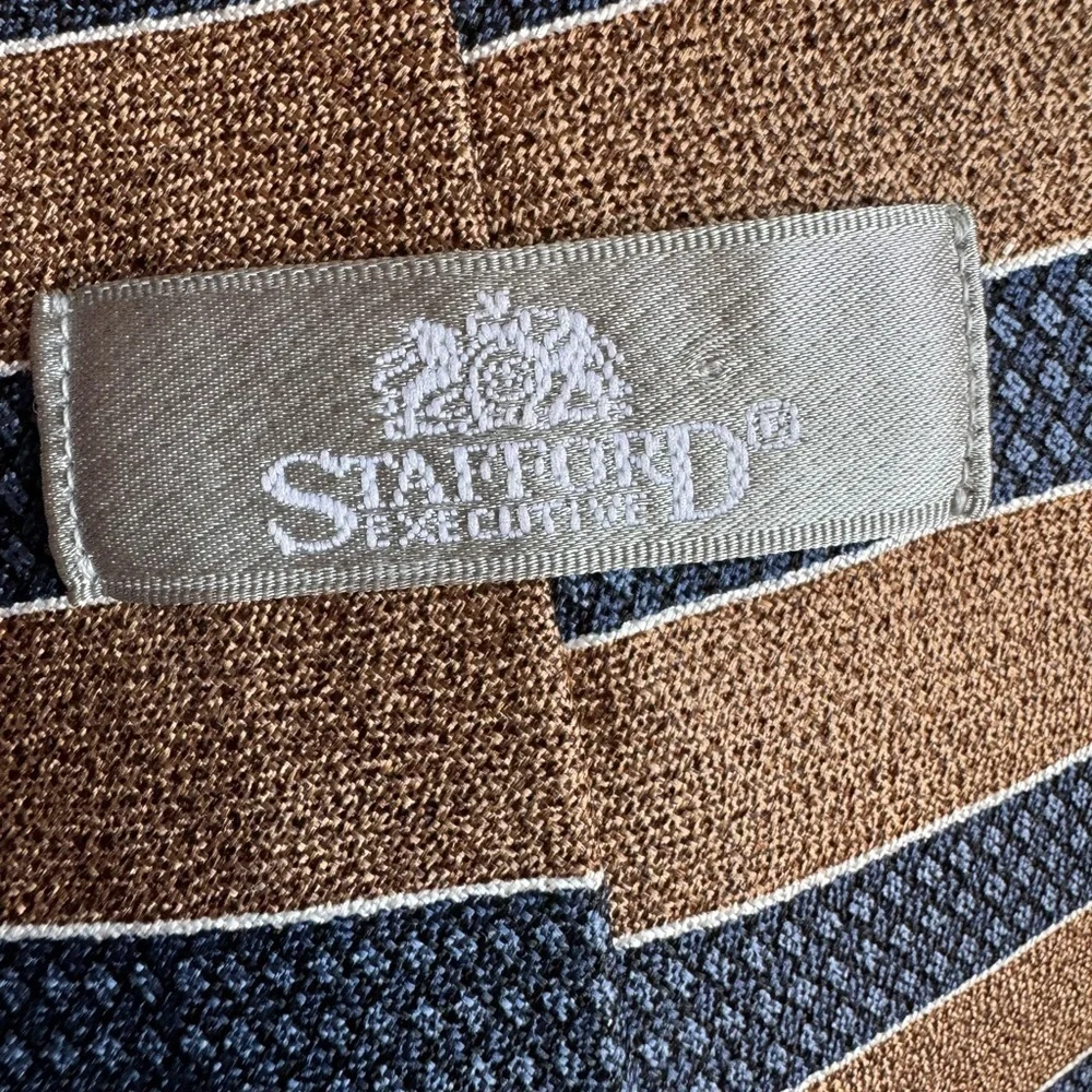 Stafford Silk Striped neck Tie